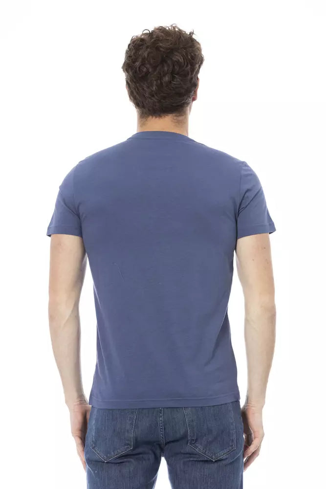 Baldinini Trend Baumwoll-T-Shirt für Herren in Blau