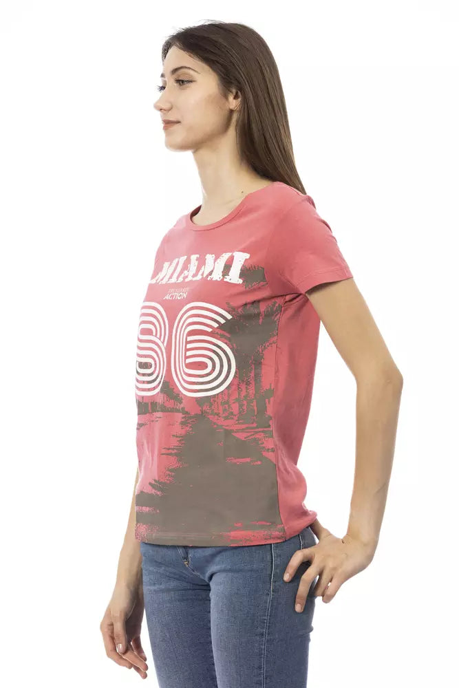 Trussardi Action Multicolor Baumwolle Frauen T-Shirt