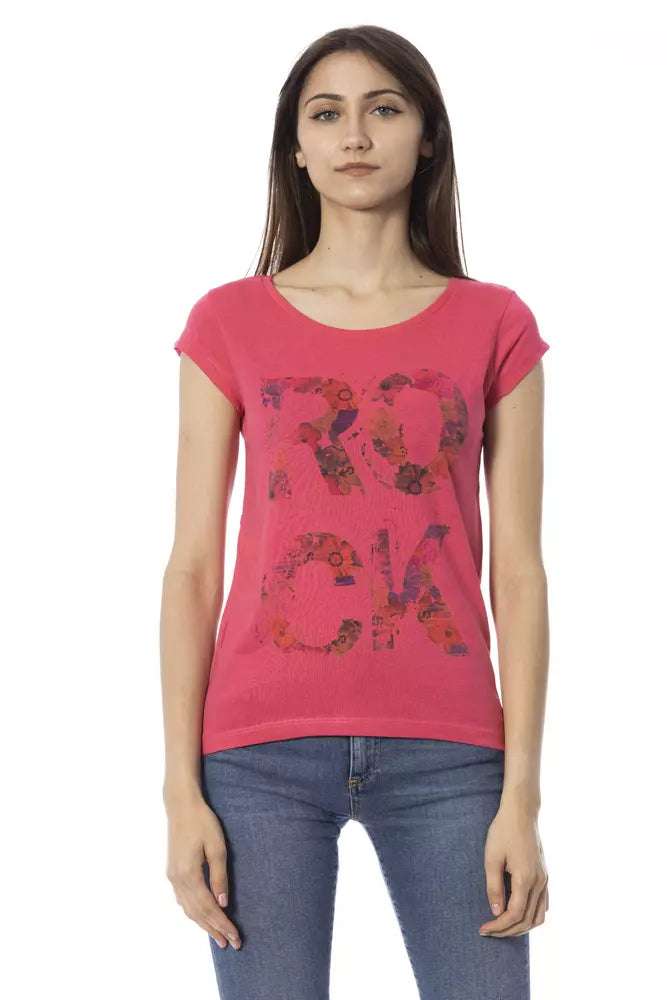 Trussardi Action Multicolor Baumwolle Frauen T-Shirt