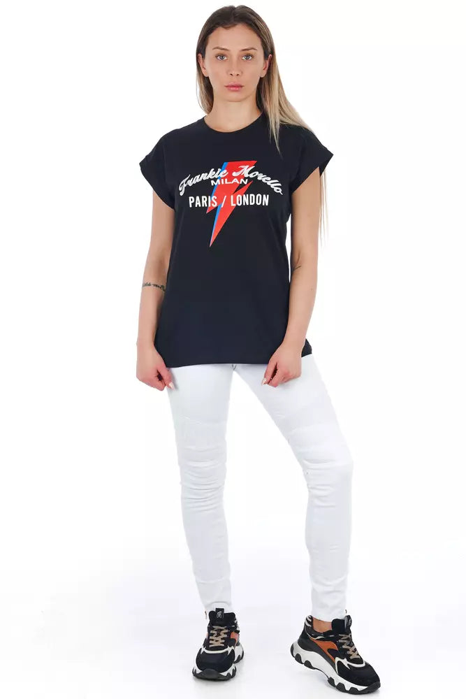 Frankie Morello Weiße Damen-Jeans aus Baumwolle