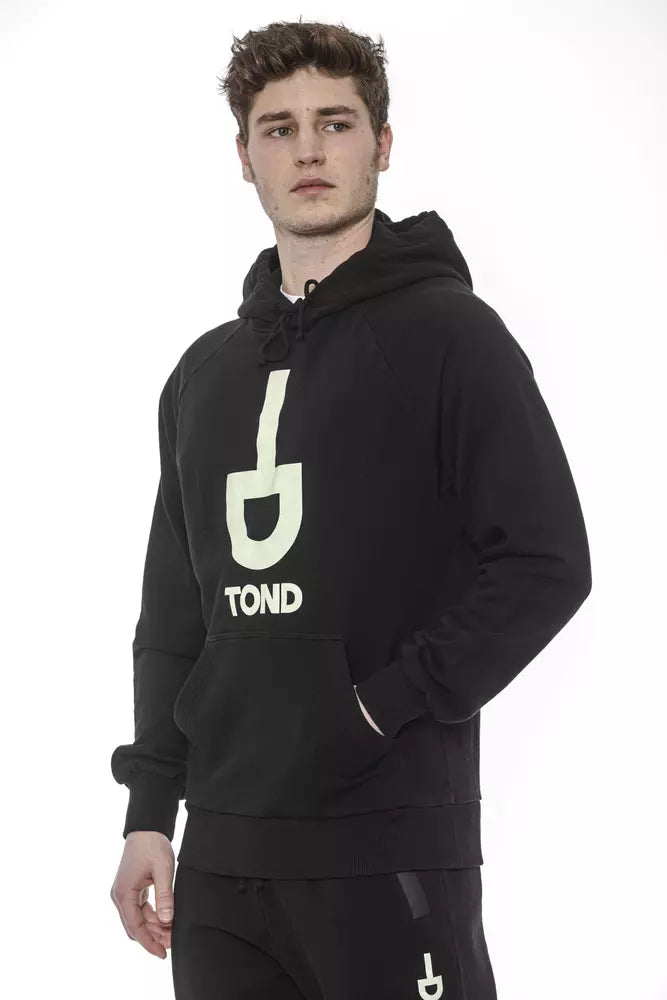 Tond Schwarzer Baumwoll-Pullover für Herren