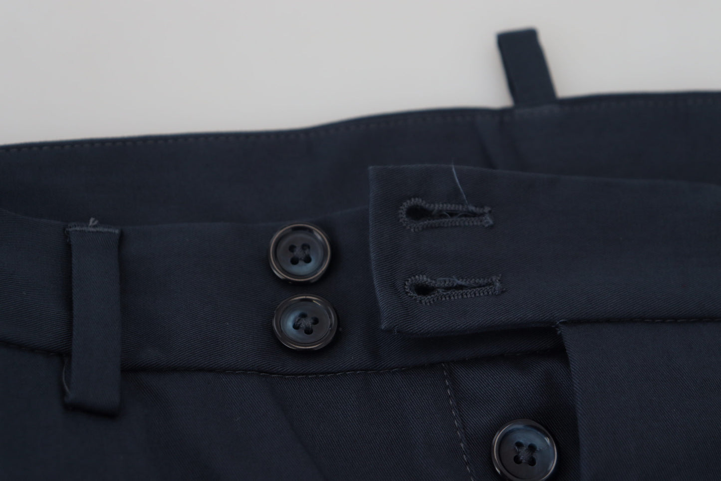 Dolce & Gabbana Blaue Bermudas mit niedriger Taille für Männer Shorts