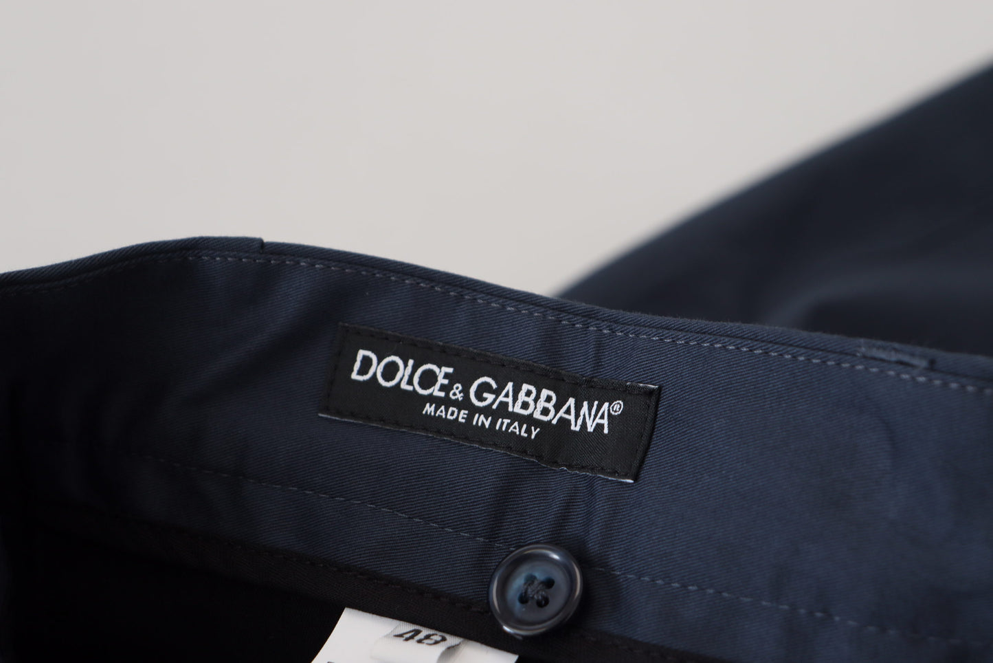 Dolce & Gabbana Blaue Bermudas mit niedriger Taille für Männer Shorts