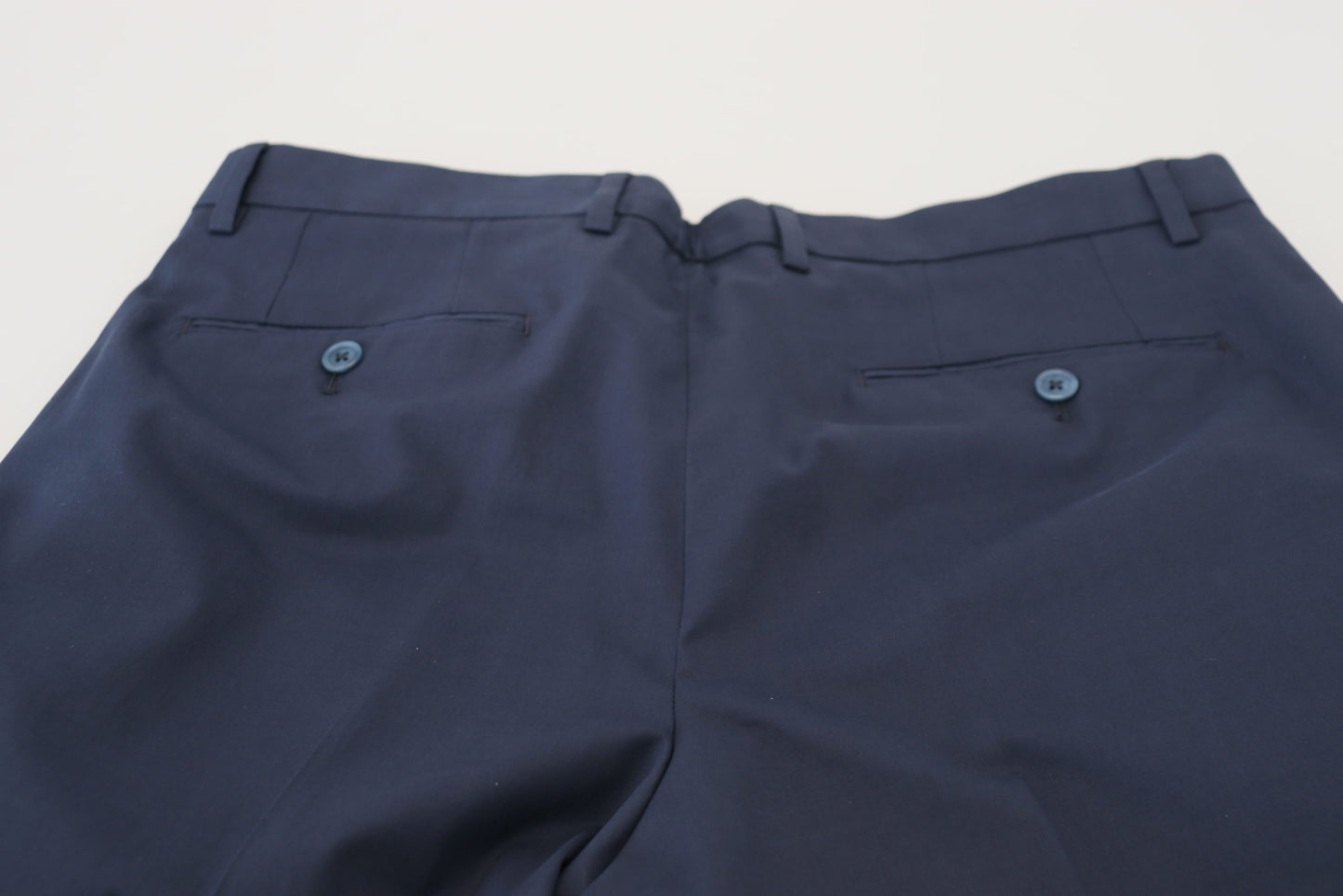 Dolce & Gabbana Blaue Chinos Baumwolle Stretch Casual Shorts