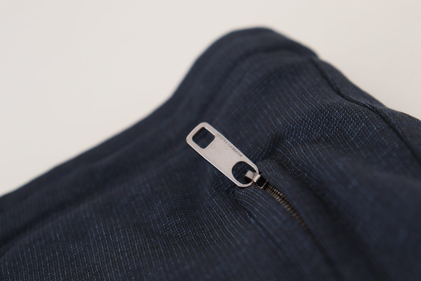 Dolce & Gabbana Blaue Herren Sport Baumwoll Sweatpants Hosen