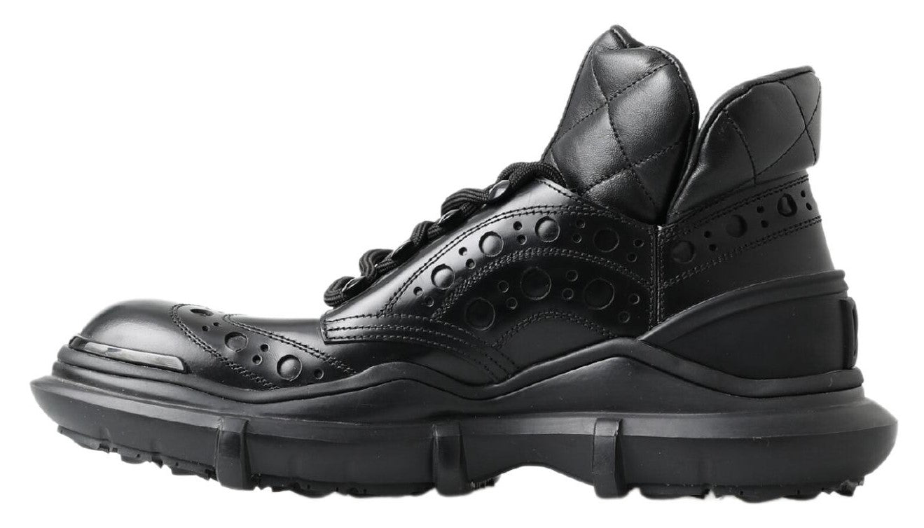 Dolce & Gabbana Schwarze Lederstiefel für die Freizeit