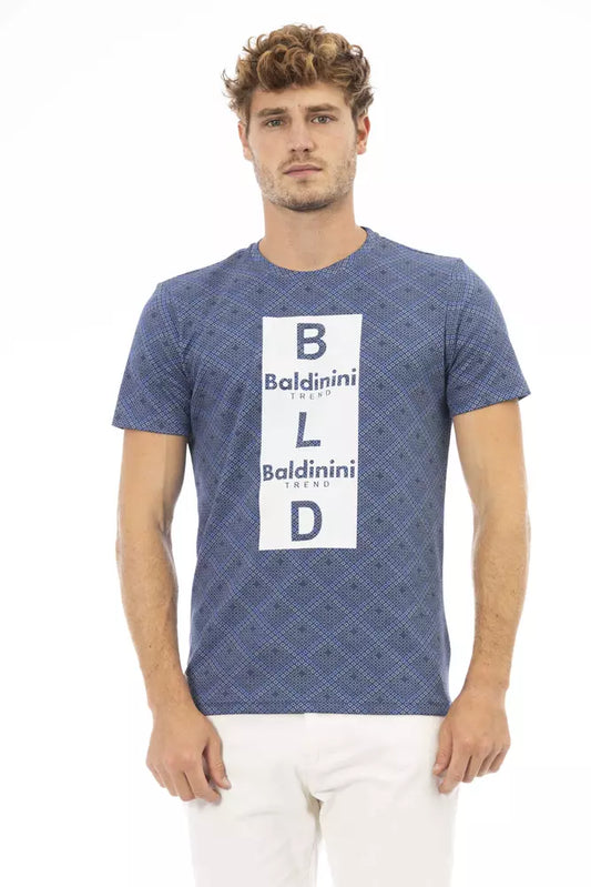 Baldinini Trend Baumwoll-T-Shirt für Herren in Blau