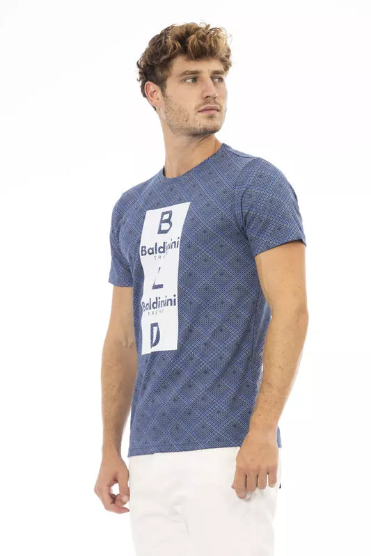Baldinini Trend Baumwoll-T-Shirt für Herren in Blau