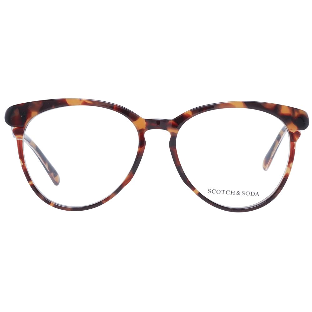 Scotch & Soda Braune Kunststoffbrille (Gestelle)
