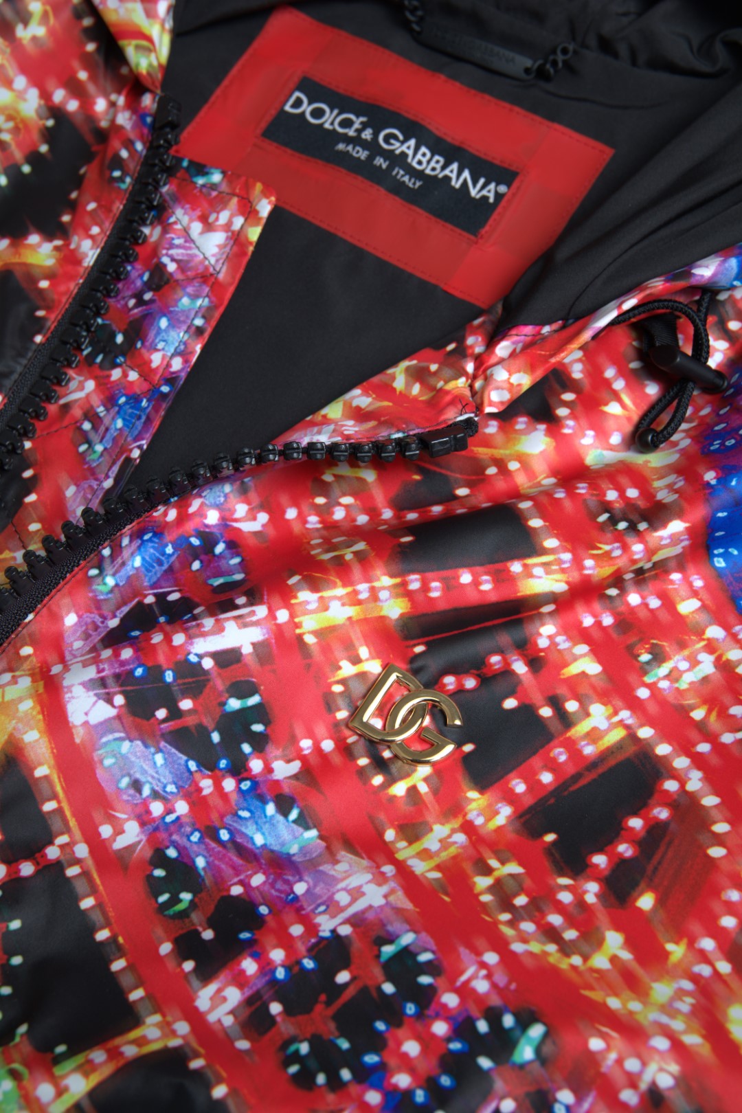 Dolce & Gabbana Multicolor Sweatshirt mit Kapuze Pullover