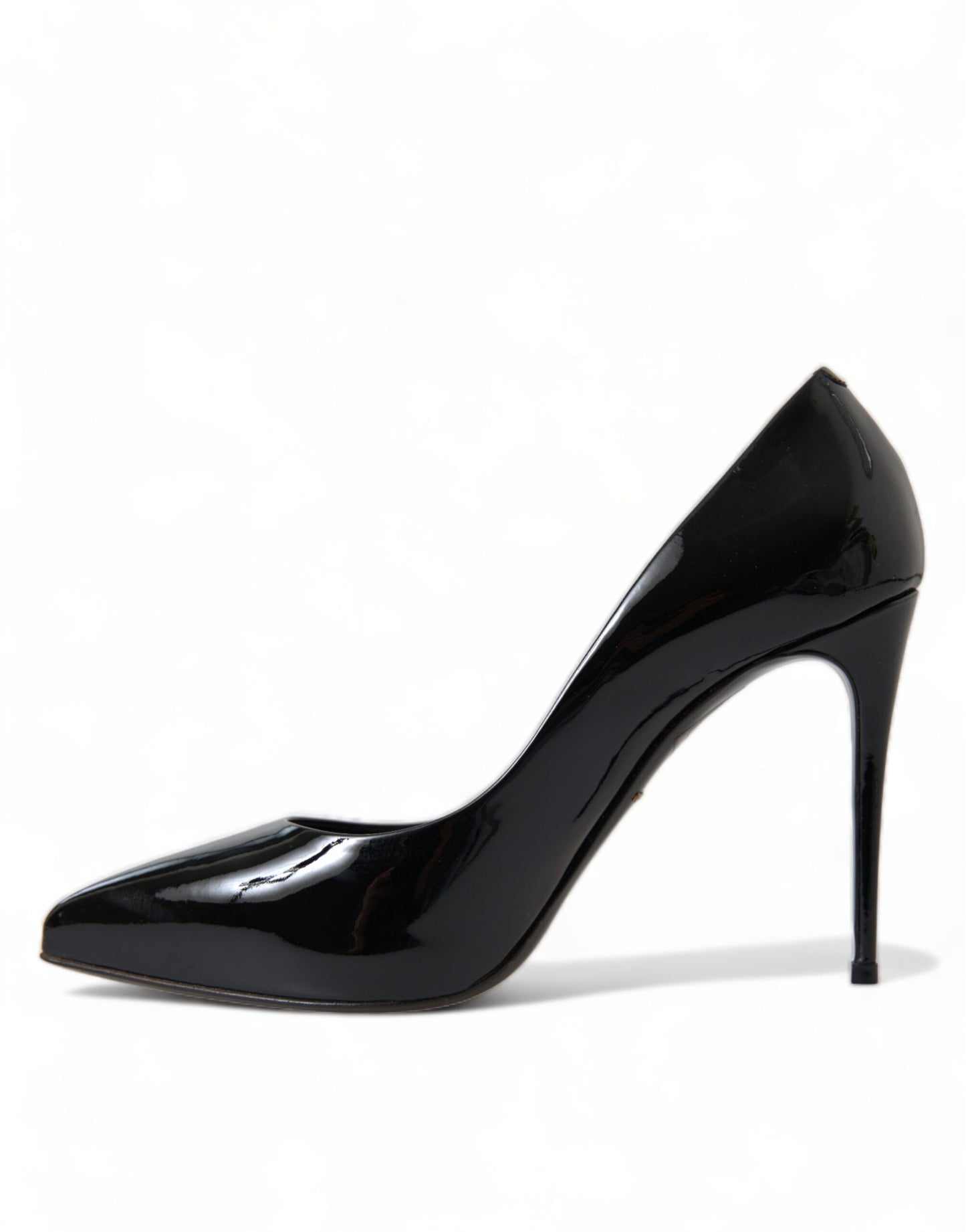 Dolce & Gabbana Schwarz Lackleder Pumps Heels Schuhe