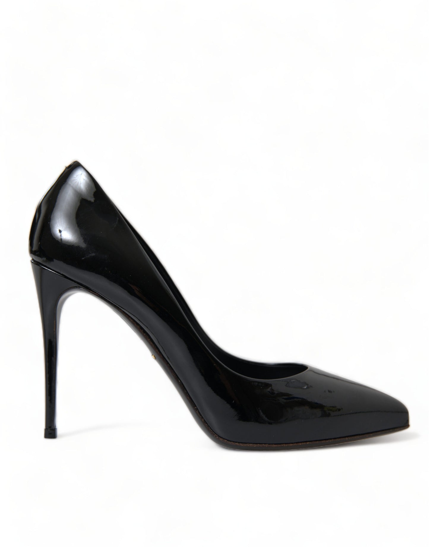 Dolce & Gabbana Schwarz Lackleder Pumps Heels Schuhe