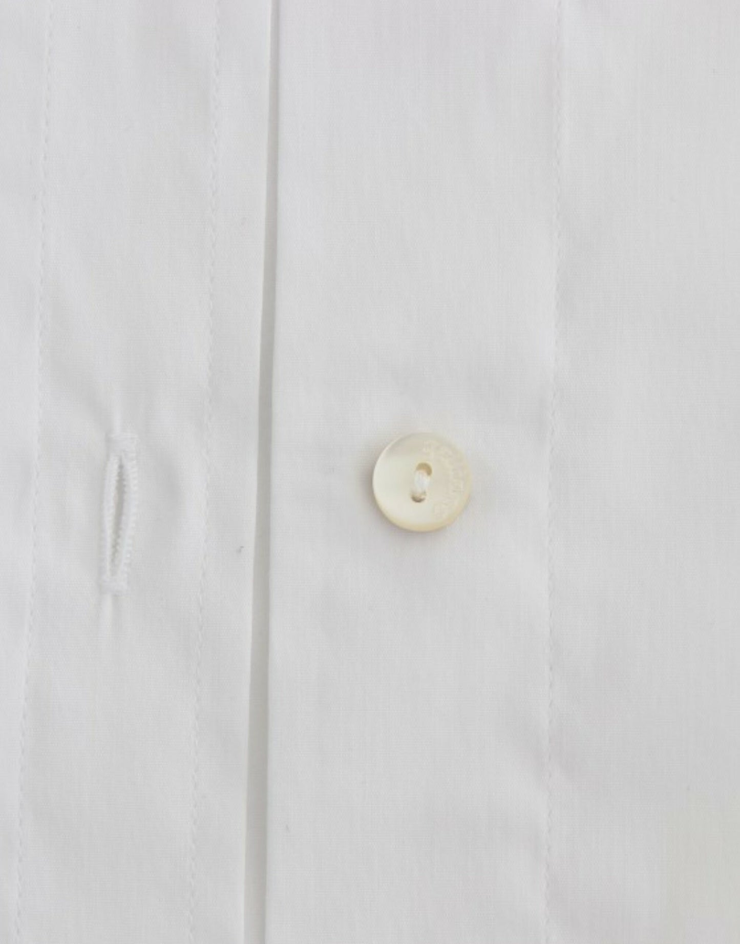 John Galliano Weißes Baumwollshirt Top