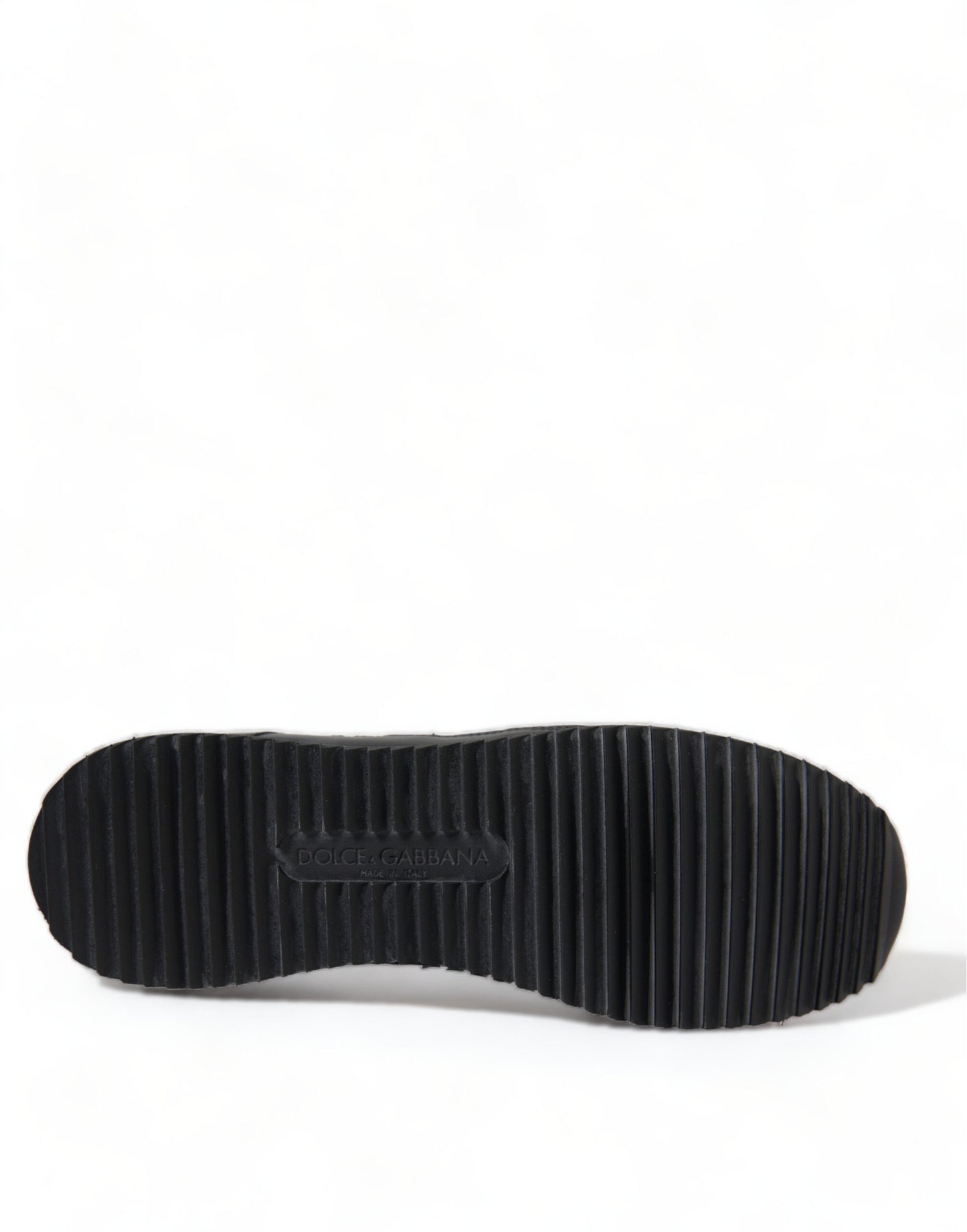 Dolce & Gabbana Schwarz Floral Spitze Leder Turnschuhe Schuhe