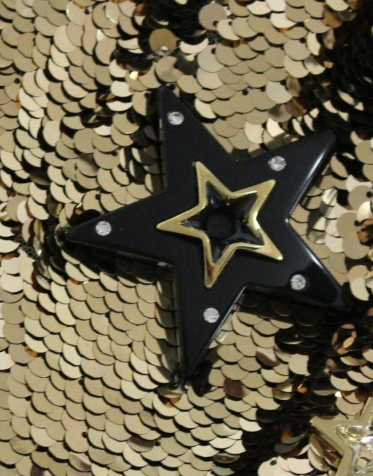 Dolce & Gabbana Meisterwerk goldfarbenes Kleid mit Pailletten und Swarovski-Kristallen