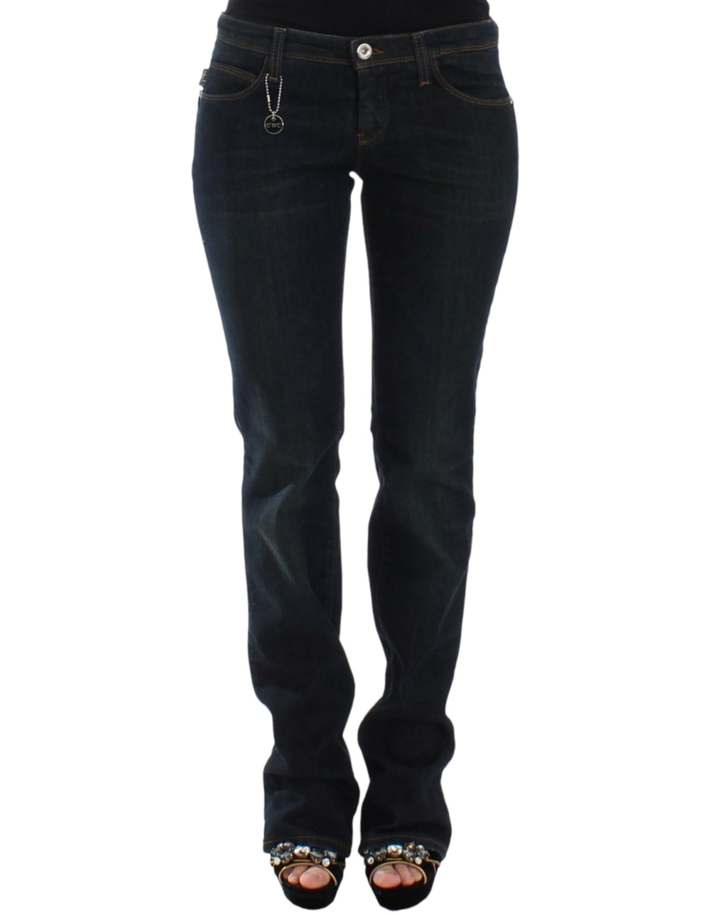 Costume National Blaue Slim Fit Jeans