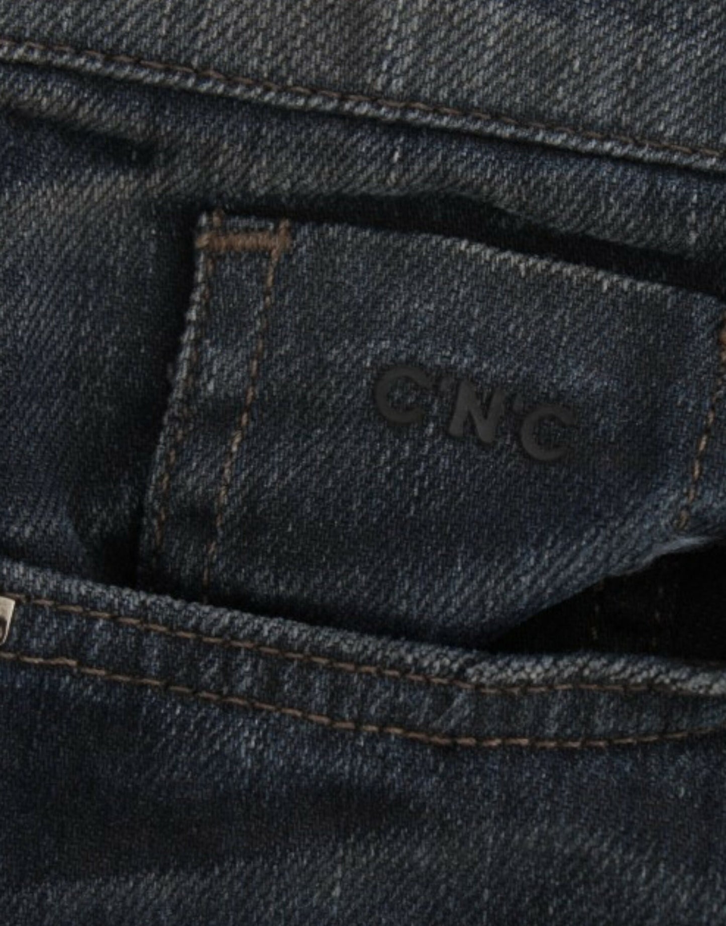 Costume National Blaue Jeans mit dünnem Bein