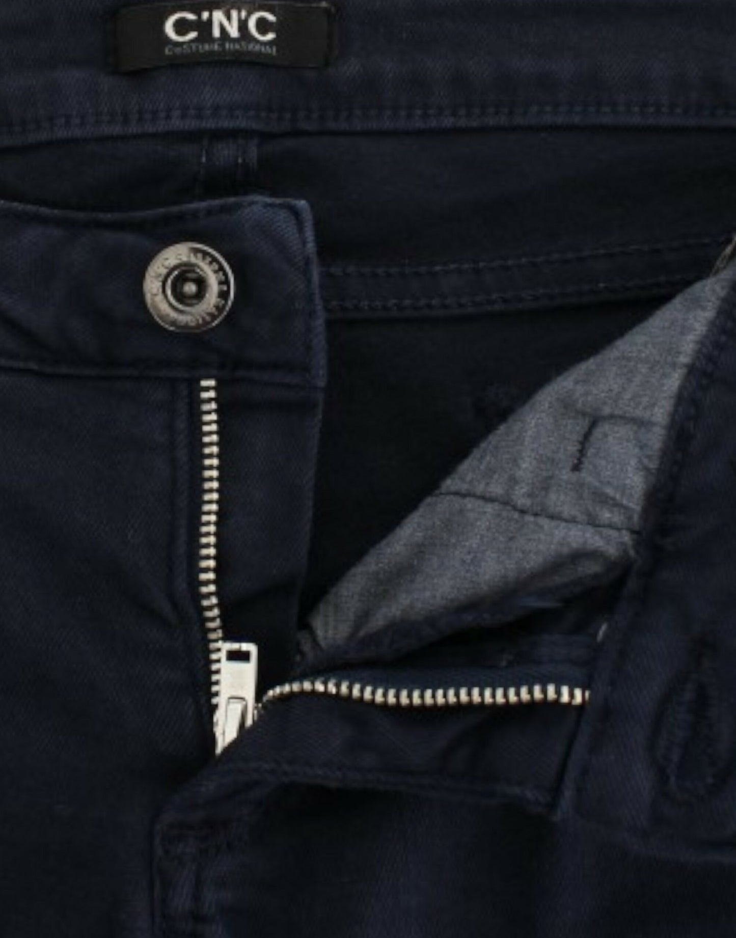 Costume National Blaue Jeans mit geradem Bein