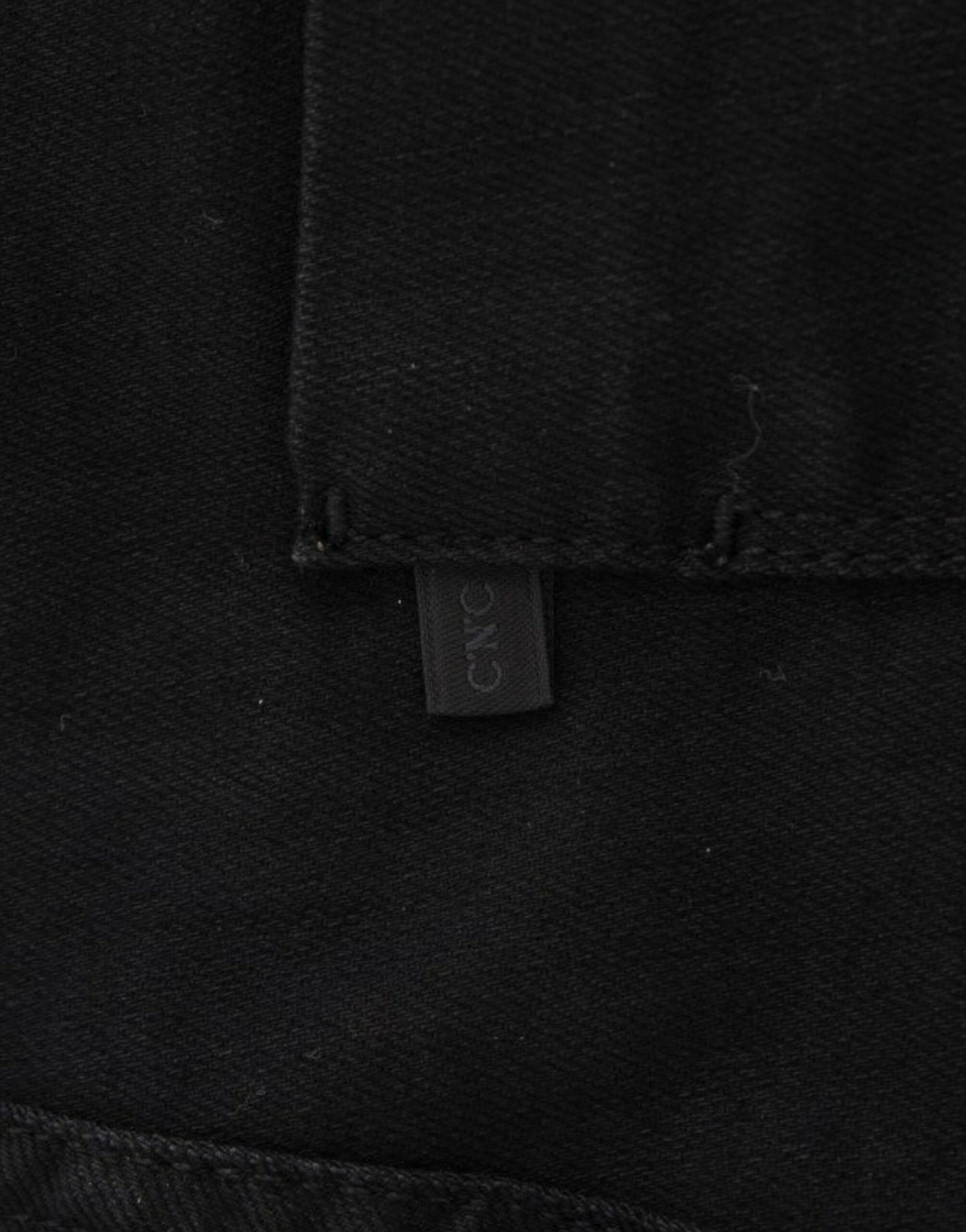 Costume National Schwarze Jeans mit geradem Bein