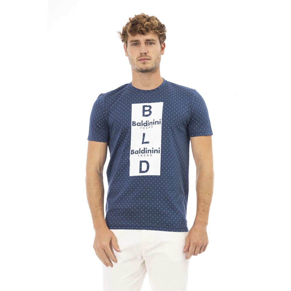 Baldinini Trend Baumwoll-T-Shirt für Herren in Blau
