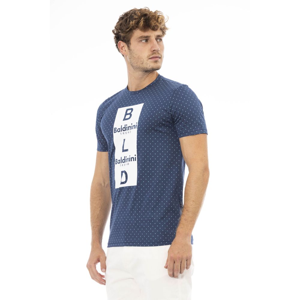 Baldinini Trend Baumwoll-T-Shirt für Herren in Blau