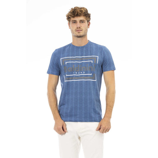Baldinini Trend Baumwoll-T-Shirt für Herren in Blau