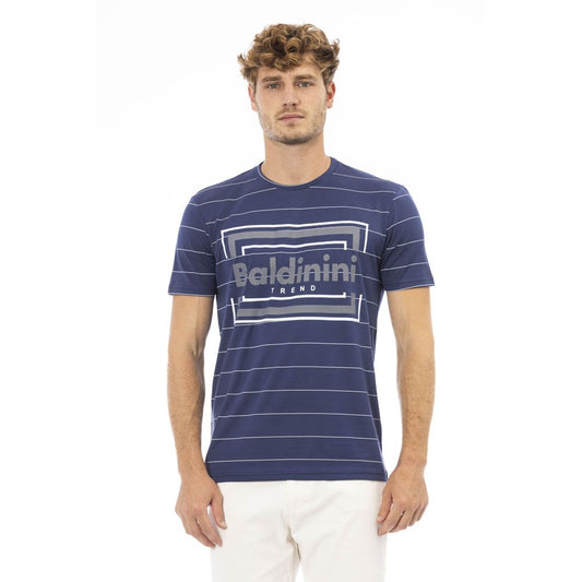 Baldinini Trend Baumwoll-T-Shirt für Herren in Blau