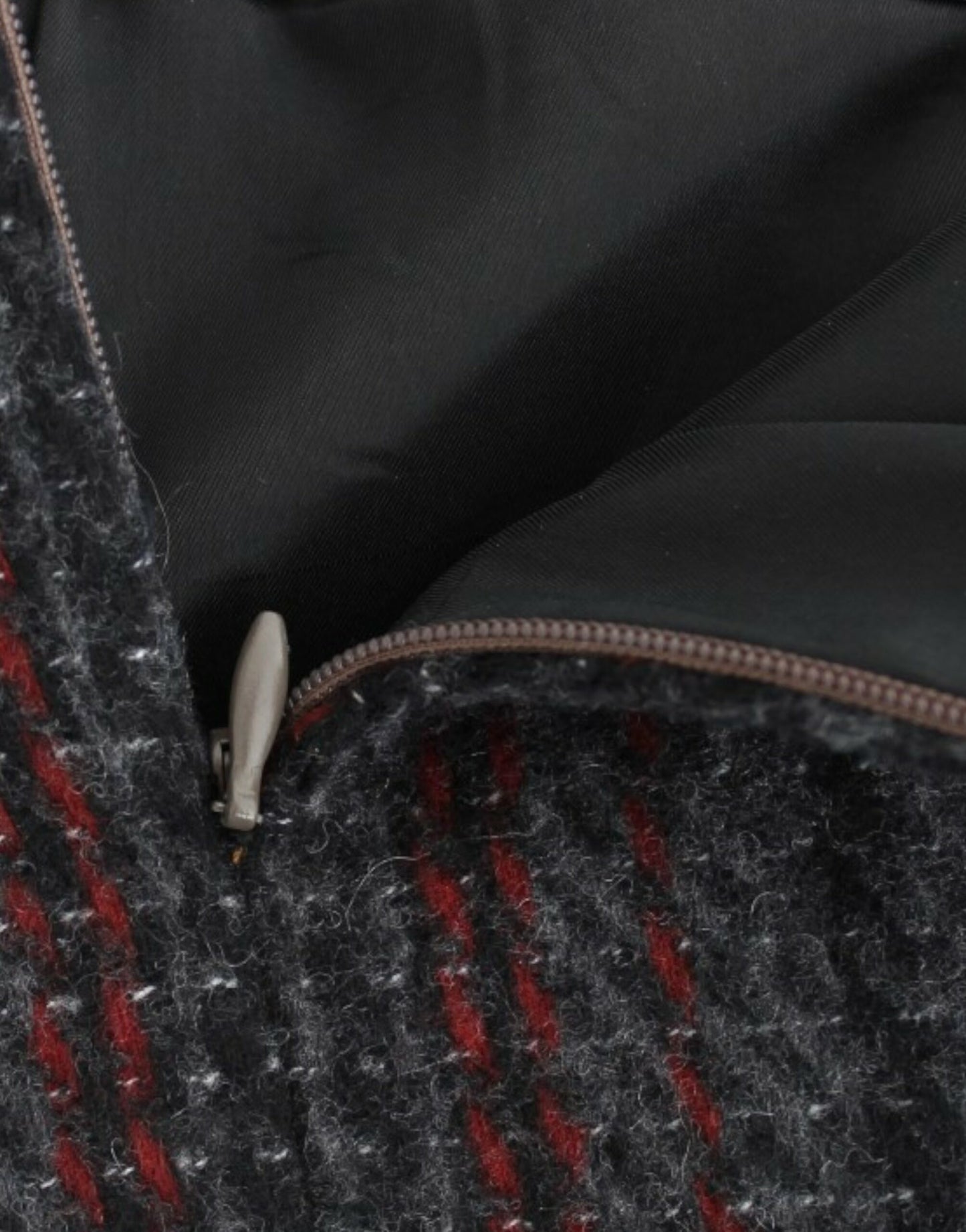 Costume National Grauer Wollminirock