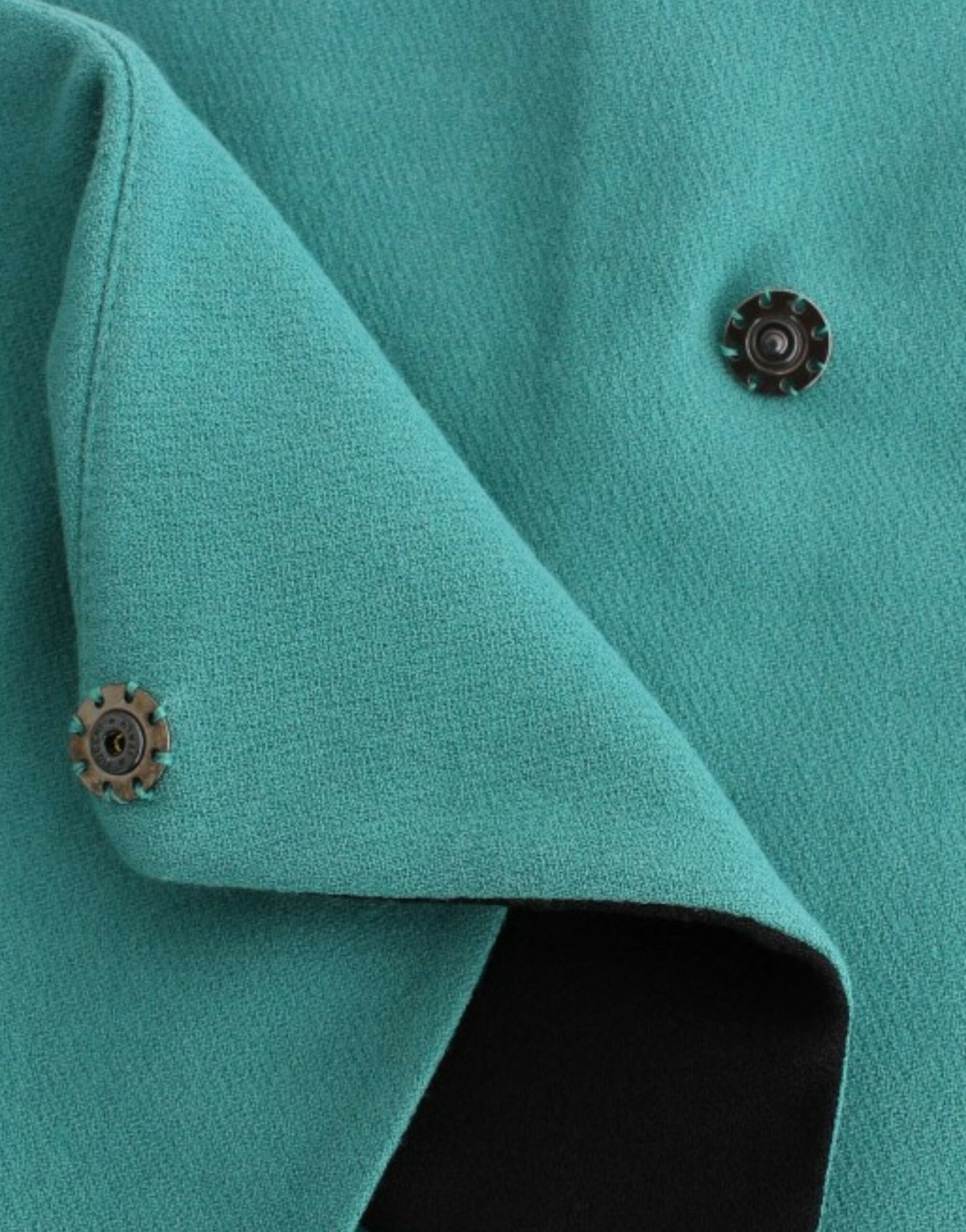 Costume National Blauer Wickelminirock