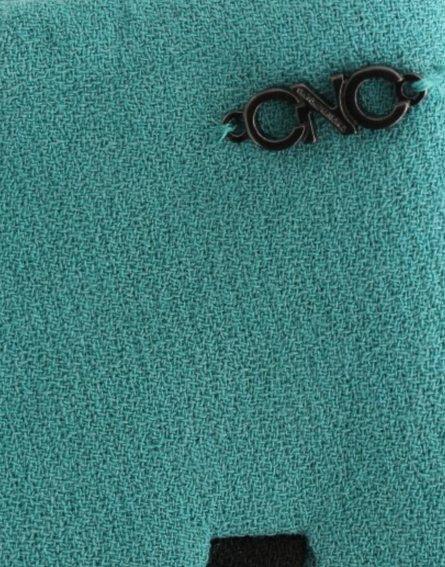 Costume National Blauer Wickelminirock