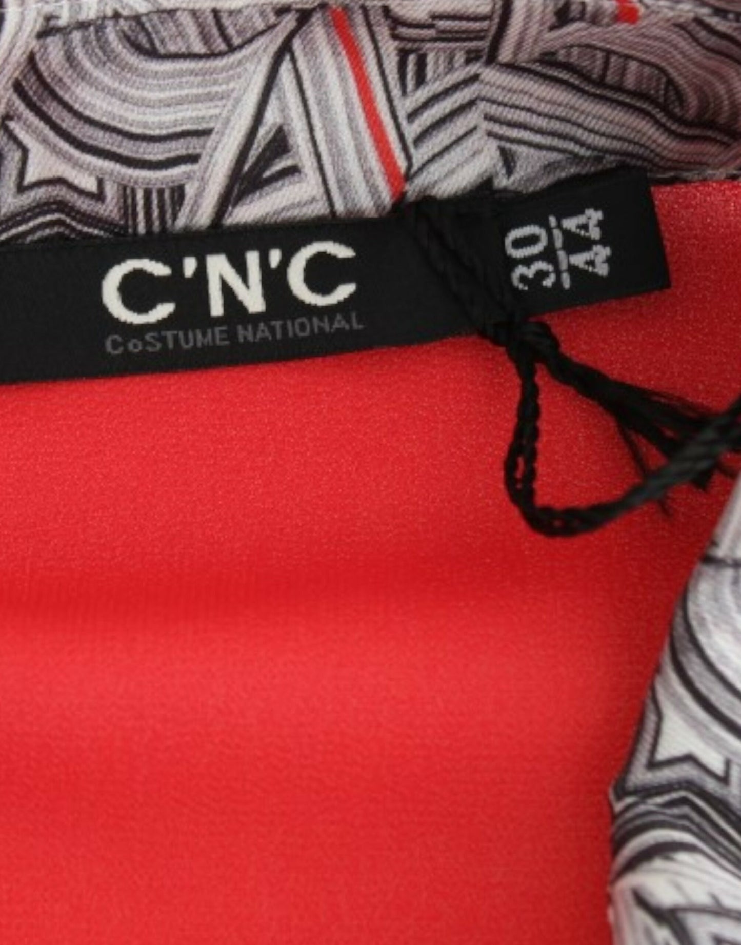 Costume National Weißes Hemdkleid mit assymetrischem Saum