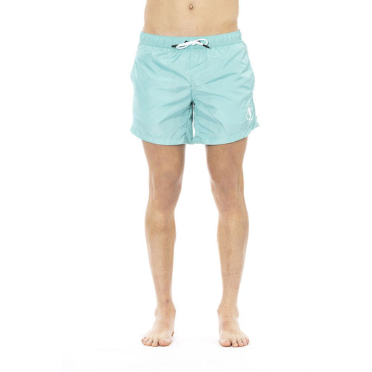Hellblaue Bikkembergs Herren-Badehose aus Polyester
