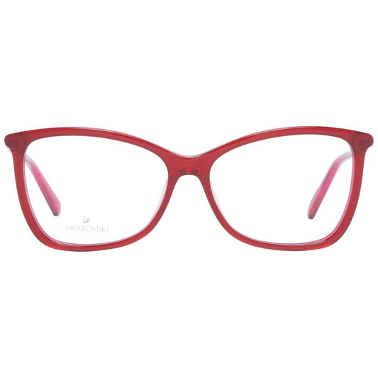 Swarovski Rote Kunststoff-Brille (Rahmen)
