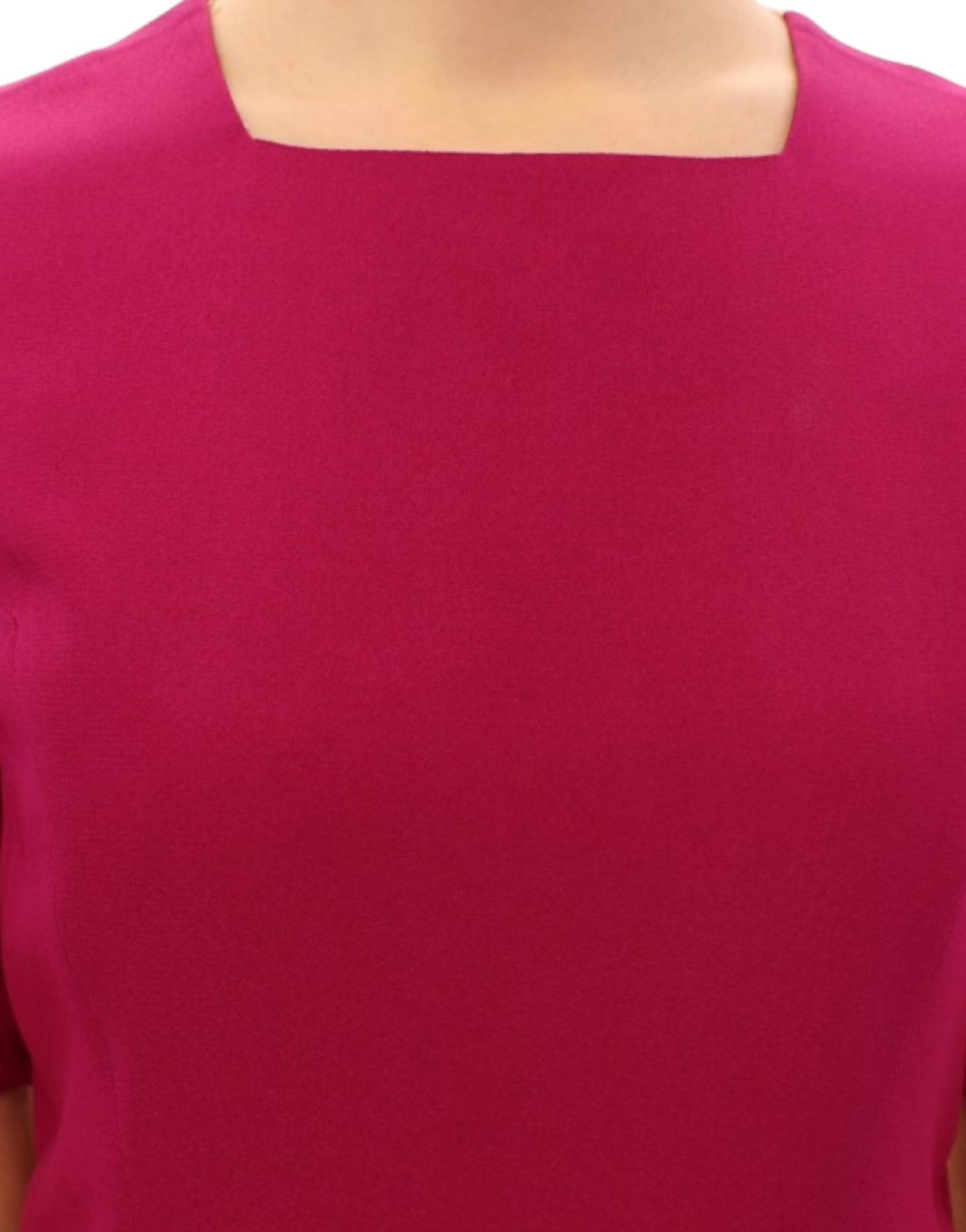 CO|TE Weißes Robot-Schichtkleid