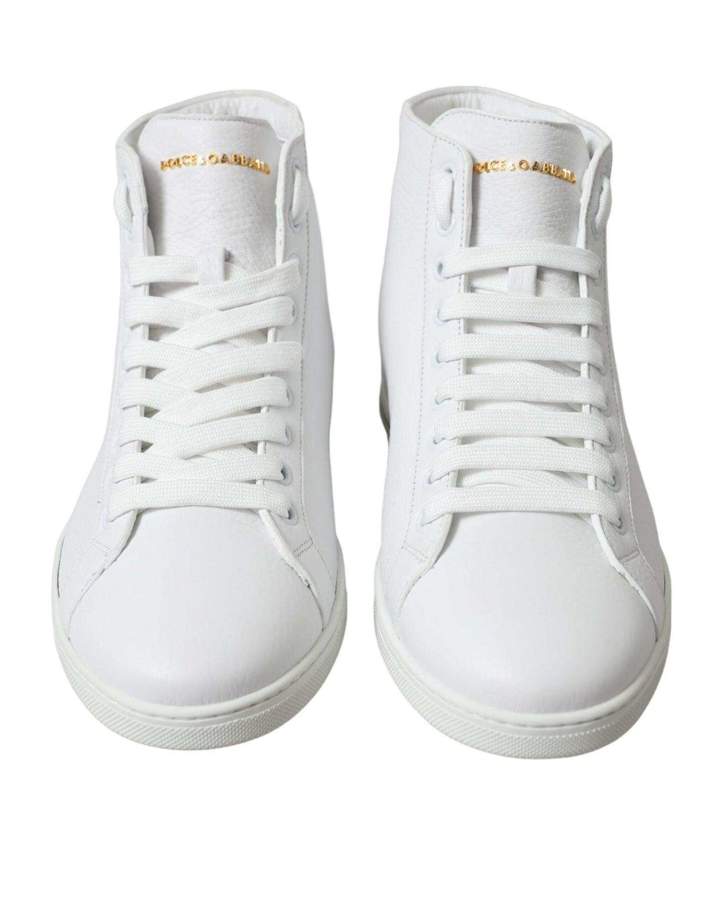 Dolce & Gabbana Weiß Saint Tropez High Top Männer Turnschuhe Schuhe