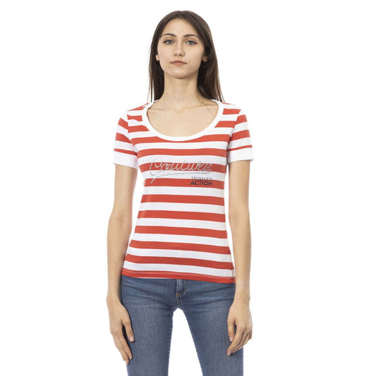 Trussardi Action Multicolor Baumwolle Frauen T-Shirt