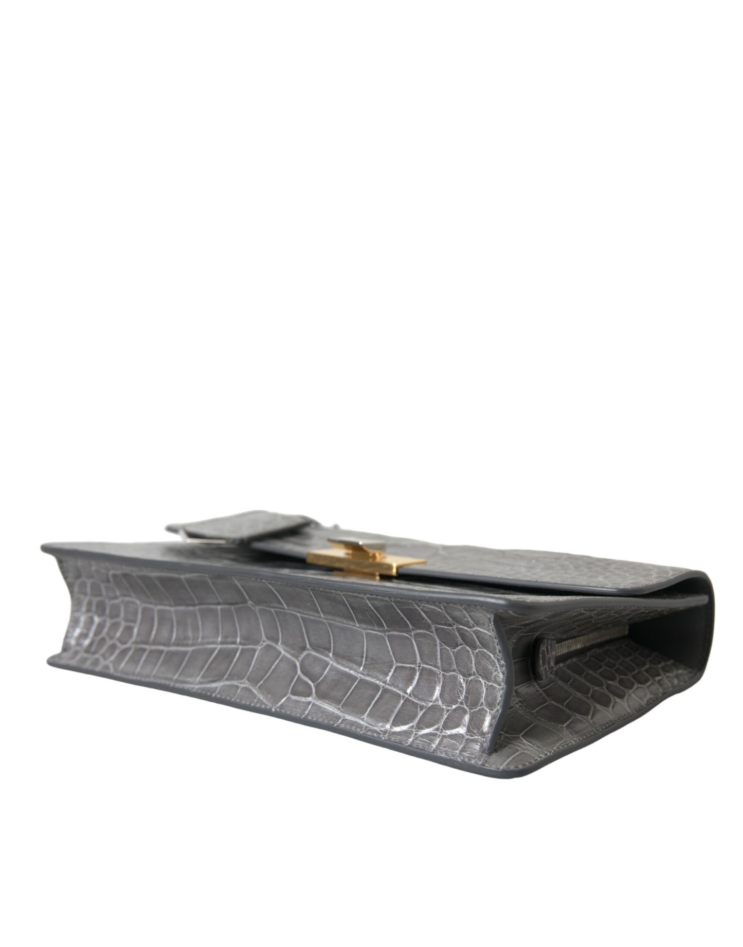 Balenciaga Graue Exotenleder Handtasche Medium Schulter