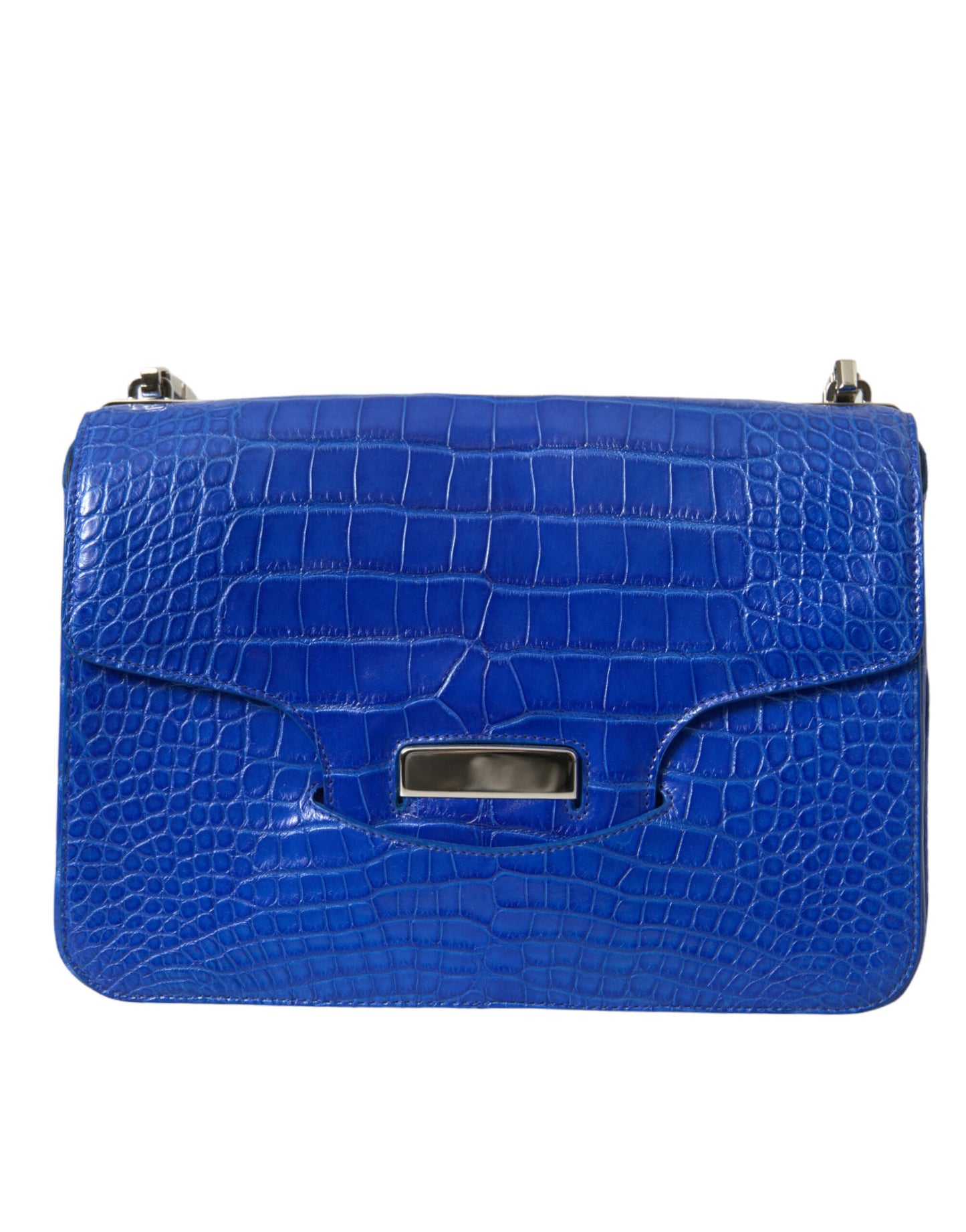 Balenciaga Blaue Exotenleder Neo Classic Kleine Umhängetasche