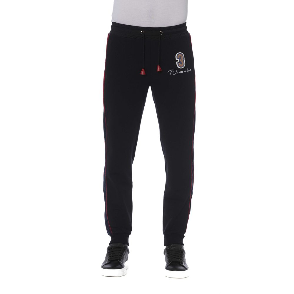Trussardi Schwarze Baumwoll-Sport-Hose für Herren