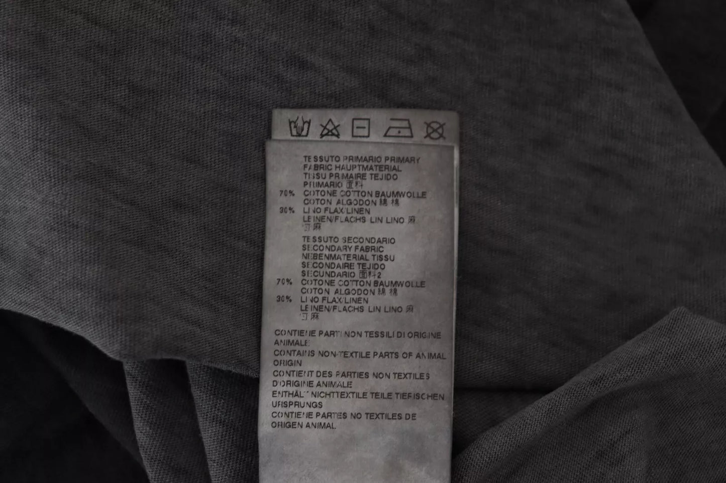 Dsquared² Schwarzer Baumwoll-Leinen Pullover mit langen Ärmeln