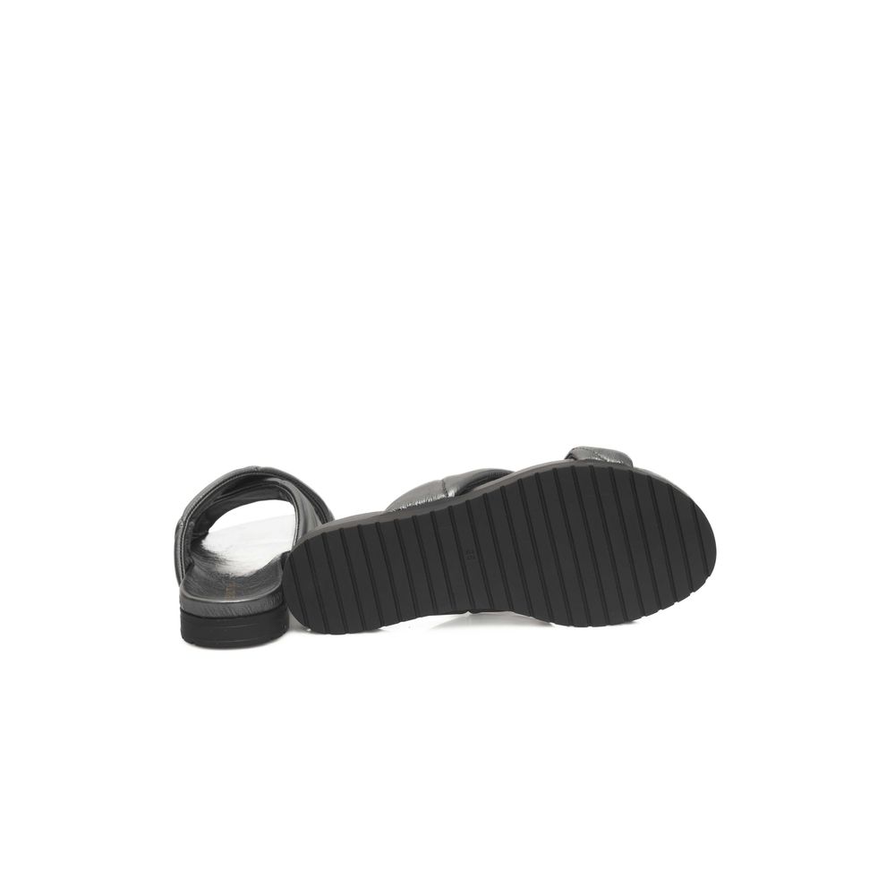 Cerruti 1881 Graue Lammfell Damen Sandale