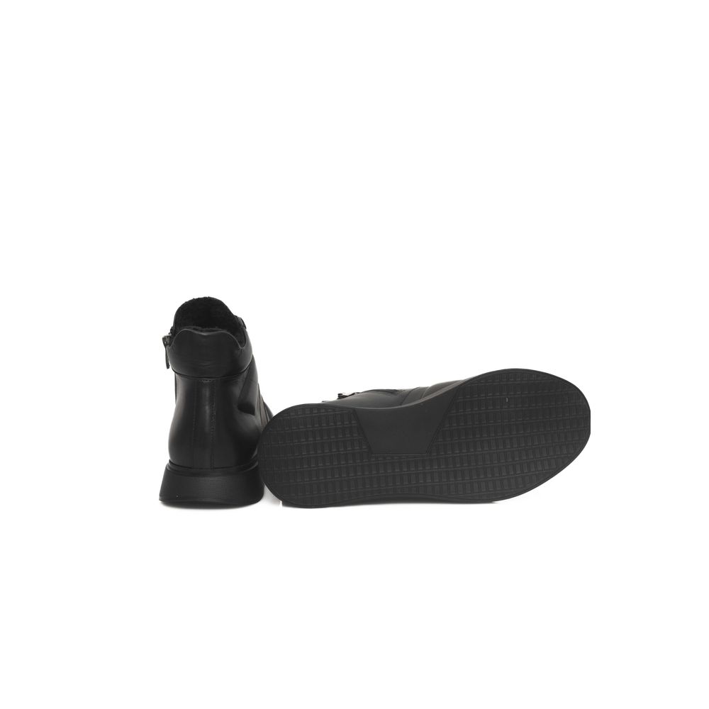 Cerruti 1881 Schwarzer Ledersneaker für Damen