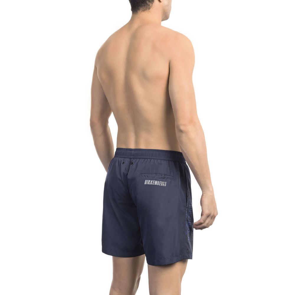 Bikkembergs Blaue Polyester-Badehose für Herren