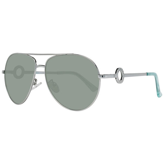 Guess Sonnenbrille mit silbernem Metallrahmen