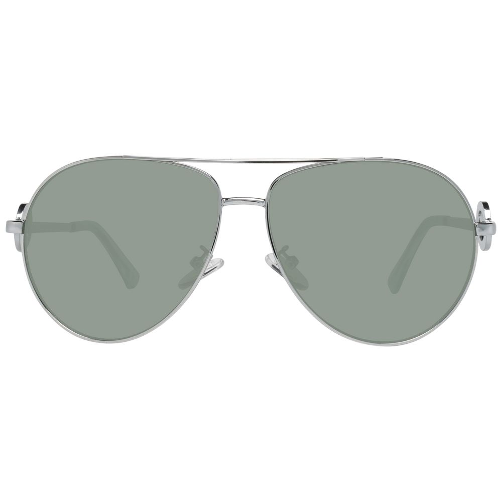 Guess Sonnenbrille mit silbernem Metallrahmen