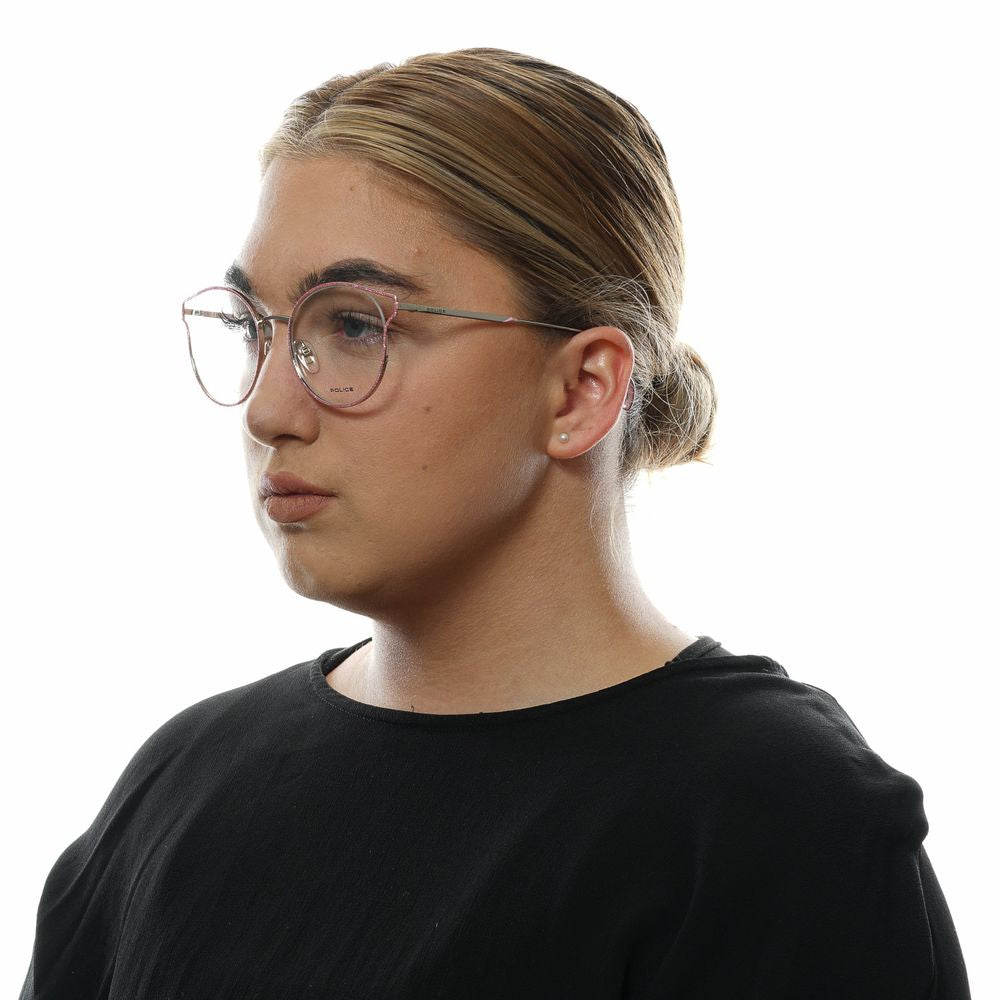 Police Rosa Metall- und Kunststoffbrille (Gestelle)