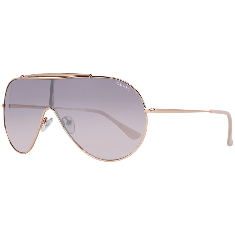 Guess Sonnenbrille aus roségoldfarbenem Metall