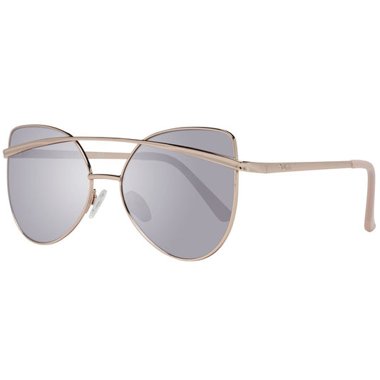 Guess Sonnenbrille mit Roségold-Metallrahmen