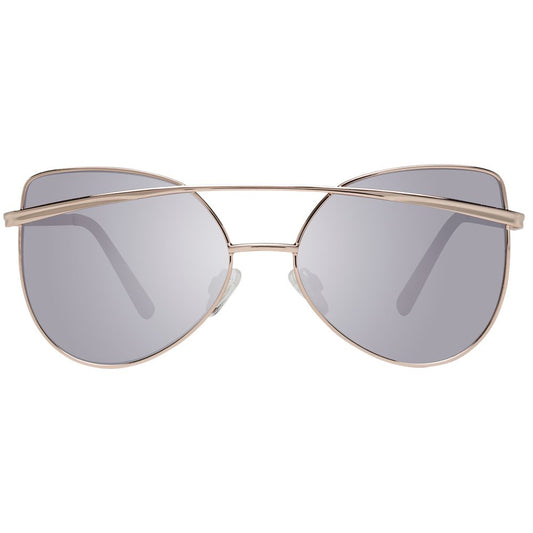 Guess Sonnenbrille mit Roségold-Metallrahmen