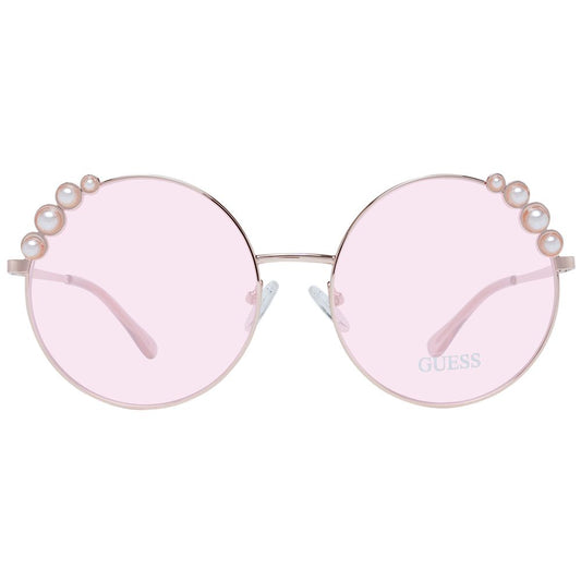 Guess Sonnenbrille aus Roségold-Metall